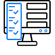 Icono de un formulario en una pantalla